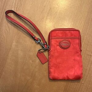 Coach Wristlet